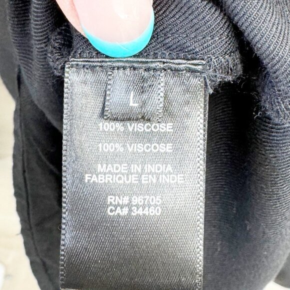 Rebecca Taylor Black Smocked Modern Peasant Blouse Large Long Sleeve - Picture 9 of 9